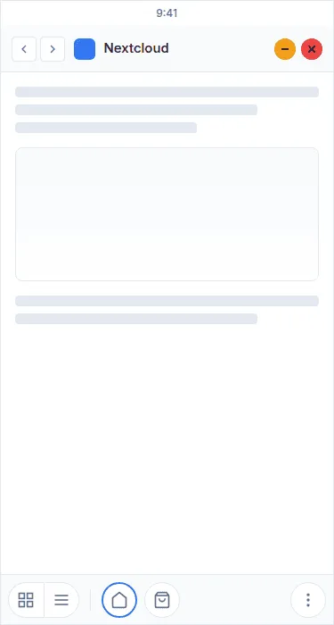UniDash Mobile Mockup